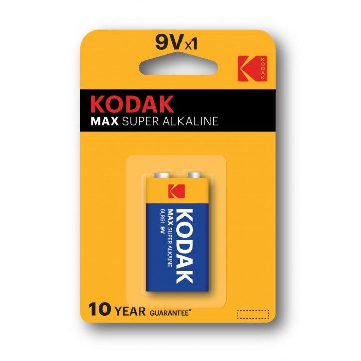 Батарейки Kodak MAX 6LR61/6F22 крона BL1