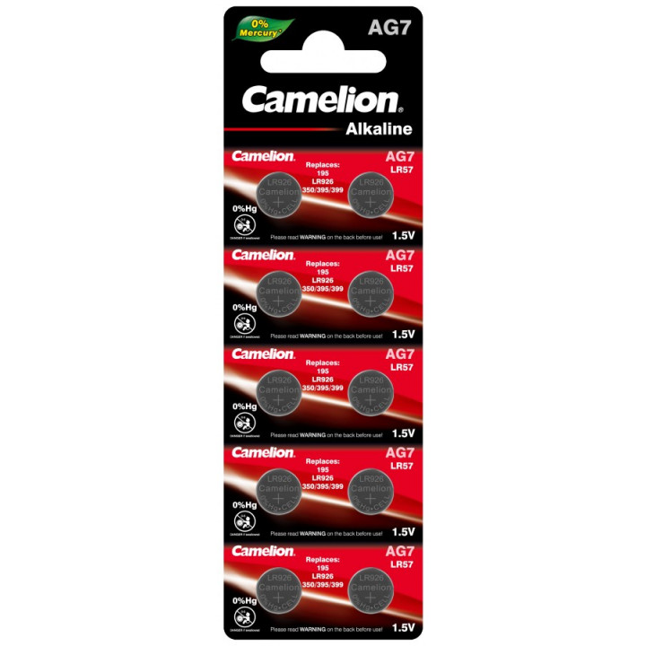Батарейки Camelion G07 (LR926) BL10