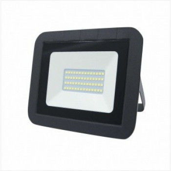 LEEK прожектор светодиодный LED7 50W(3500lm) 6500K 6K 160х135х22,2 CW BLACK черный (тонкий) IP65 9450
