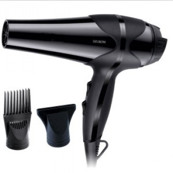 Фен GELBERK GL-621 1,8кВт, 2 режима, 2 скорости, насадки концентратор/объем