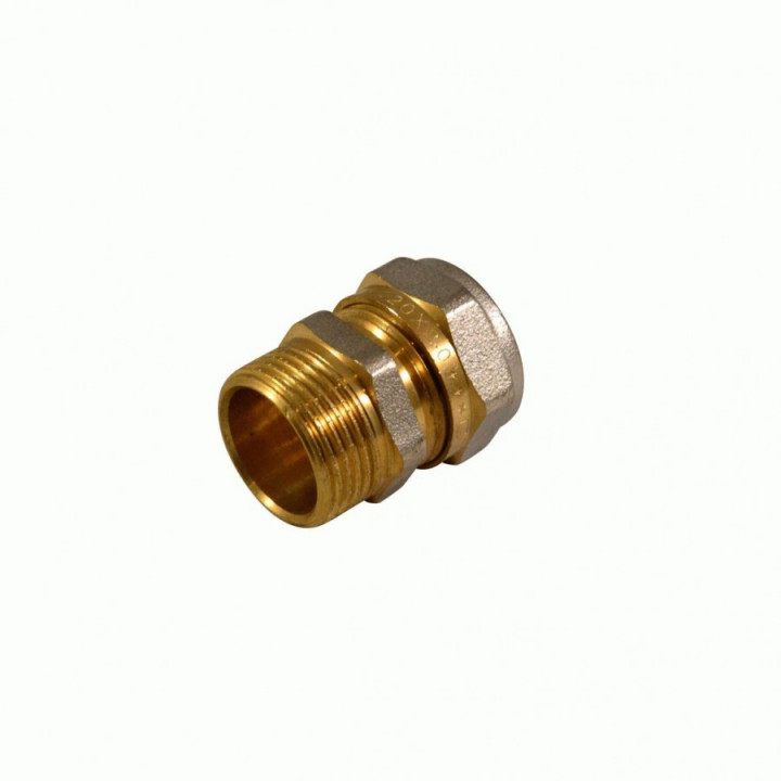 СТМ Соединение наружная резьба 16х3/4 CCM01634