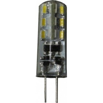 Лампа светодиодная LEEK G4 12V 3W(200lm) 3000K 2K 42x16 LE010503-0009 силикон
