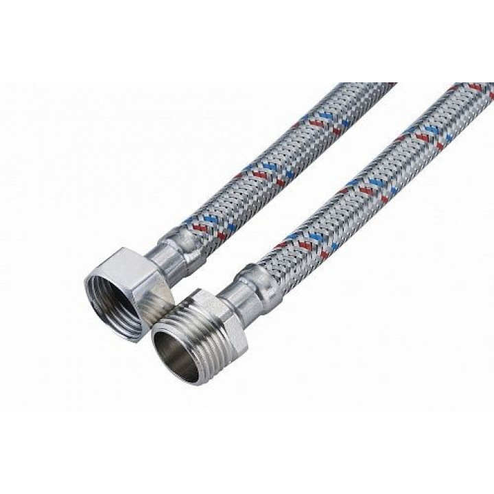 СТМ Подводка для воды сталь 1/2" г/ш 150 cм CWFHM150