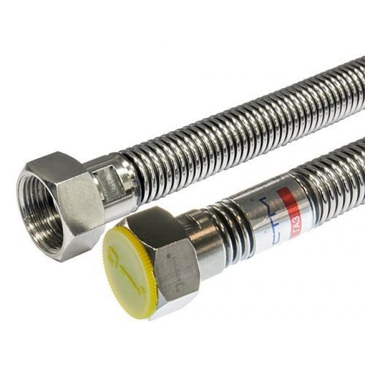 СТМ ГАЗ Подводка д/газа сильфон. 3/4" г/г 50 см CGHF3405