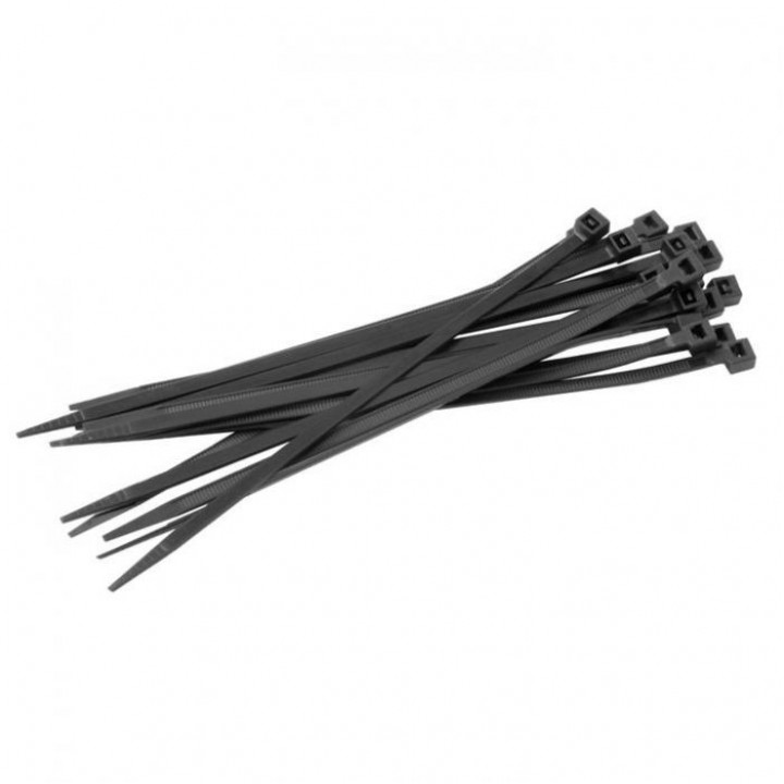 EKF хомут нейлон черный 4,8х400 (уп. 100шт, цена за 1уп) Basic plc-cb-4.8x400