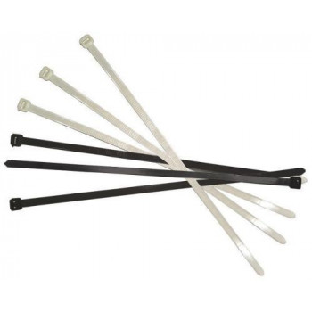 EKF хомут нейлон белый 2,5х200 (уп. 100шт., цена за уп.) plc-c-2.5x200