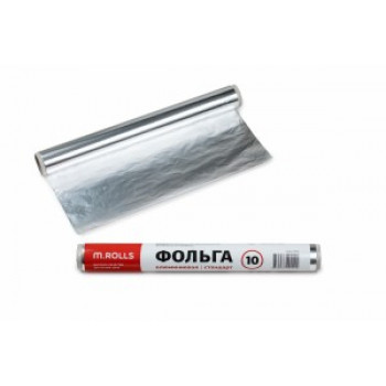 Фольга 29см*10м (9мкм), т/у, арт.MR002, M.ROLLS