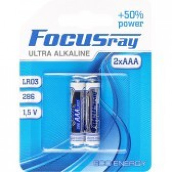 Батарейки Focusray ULTRA ALKALINE LR03/286 BL2