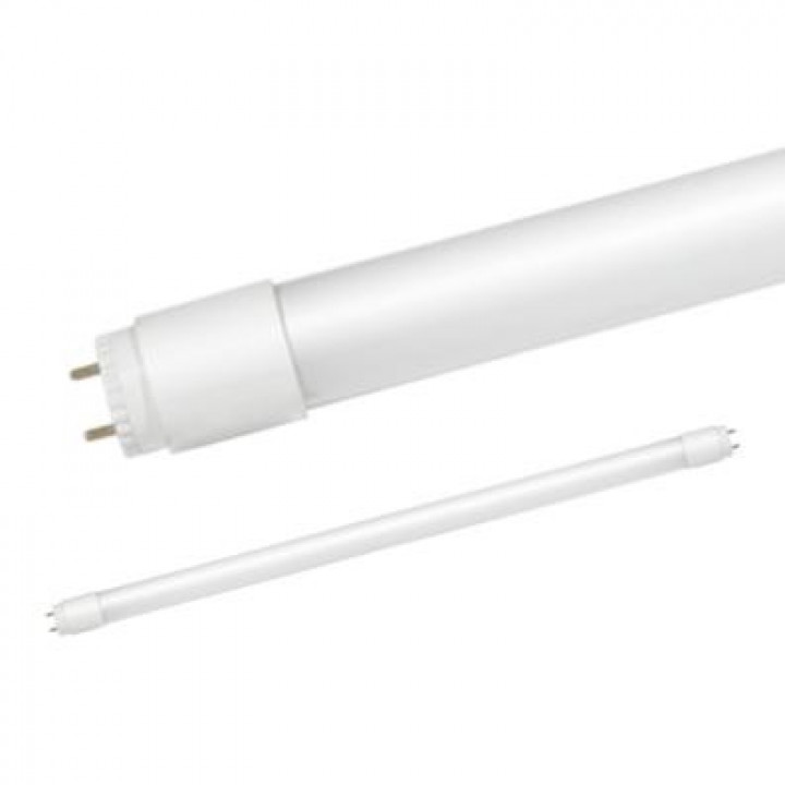 Лампа светодиодная ASD/InHome T8 G13 10W(800lm) 6500K 6K 600х26 матовая LED-T8-М-PRO 0906