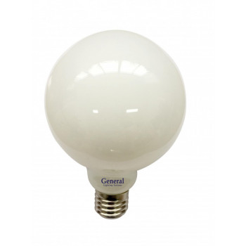 Лампа светодиодная General LOFT шар G95S E27 8W 2700K 2K 95x136 филамент (нитевидная) матов. 655311